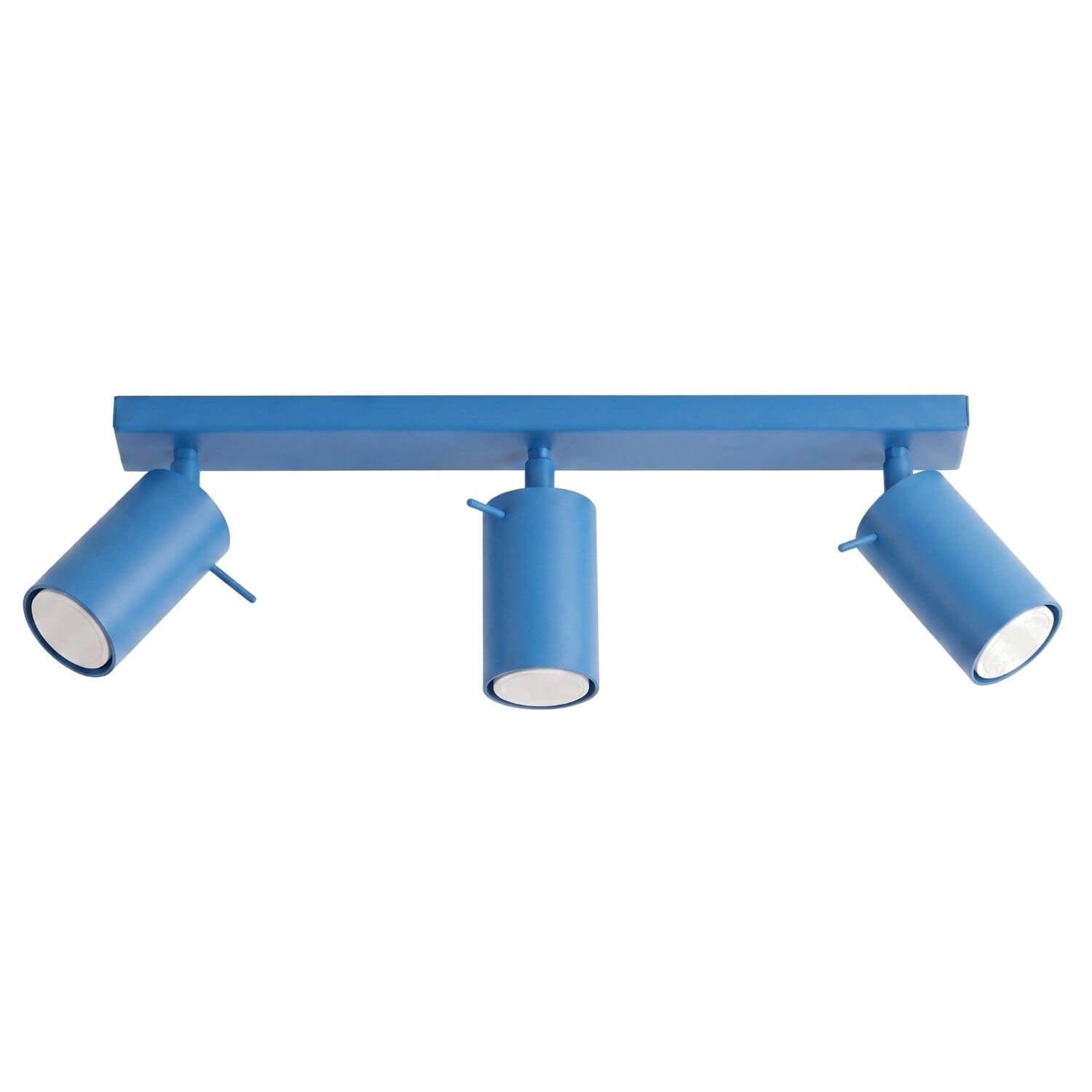 Sollux Lighting Ring stropní světlo 3x10 W modrá SL.2203