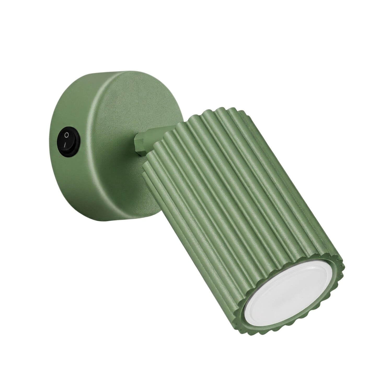 Sollux Lighting Karbon nástěnné svítidlo 1x10 W zelená SL.2349