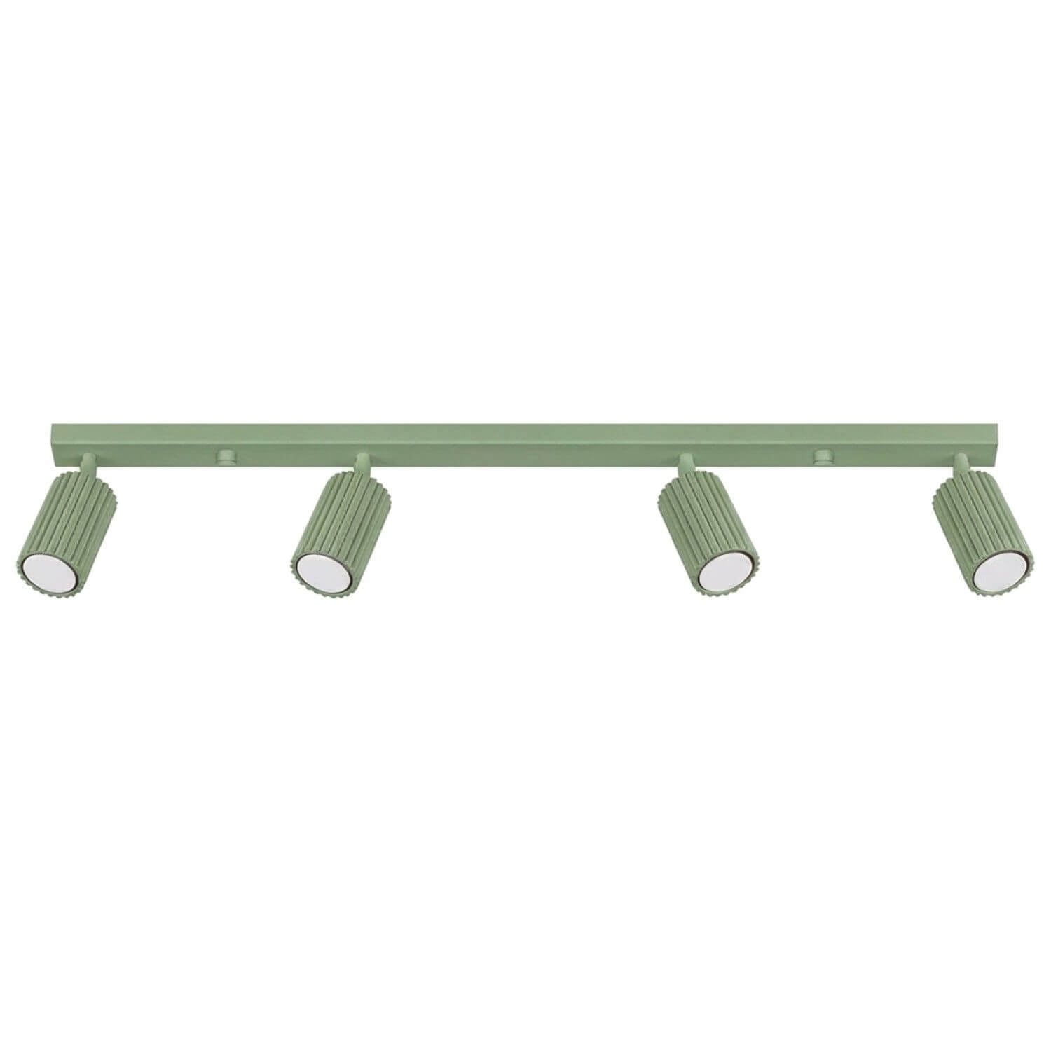 Sollux Lighting Karbon stropní světlo 4x10 W zelená SL.2354