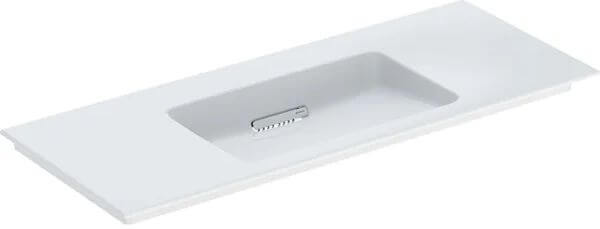 Geberit One umyvadlo 75x48 cm obdélníkový nábytkový bílá lesk 505.003.00.1