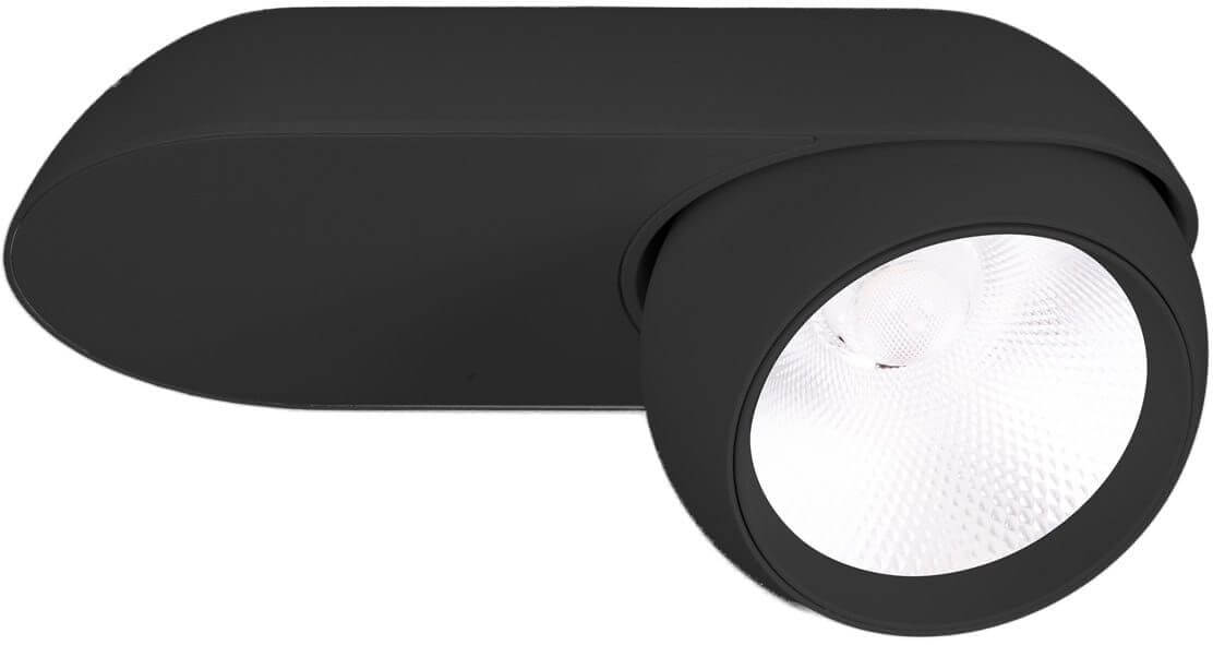 MaxLight Zeus stropní světlo 1x10 W černá C0264