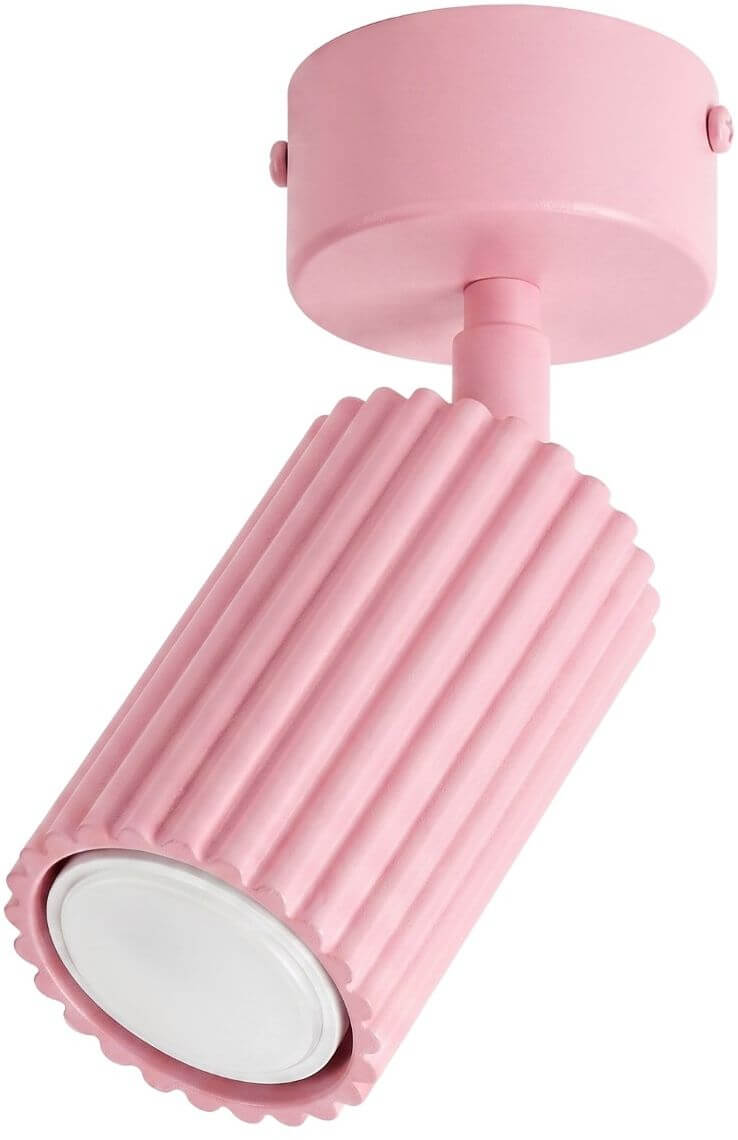 Sollux Lighting Karbon stropní světlo 1x10 W růžová SL.1934