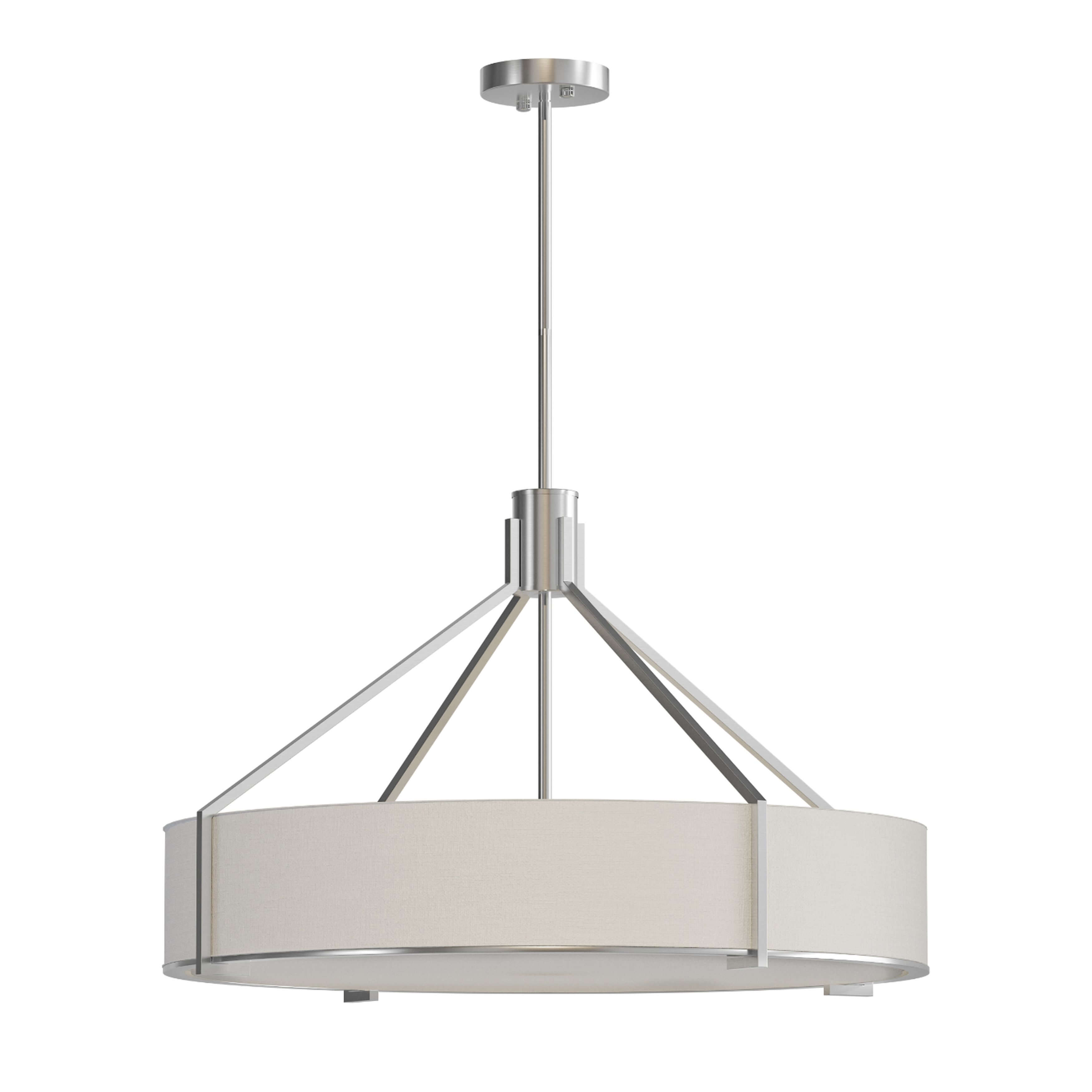 Open Design Doretto závěsné svítidlo 1x15 W bílá-nikl OR85655
