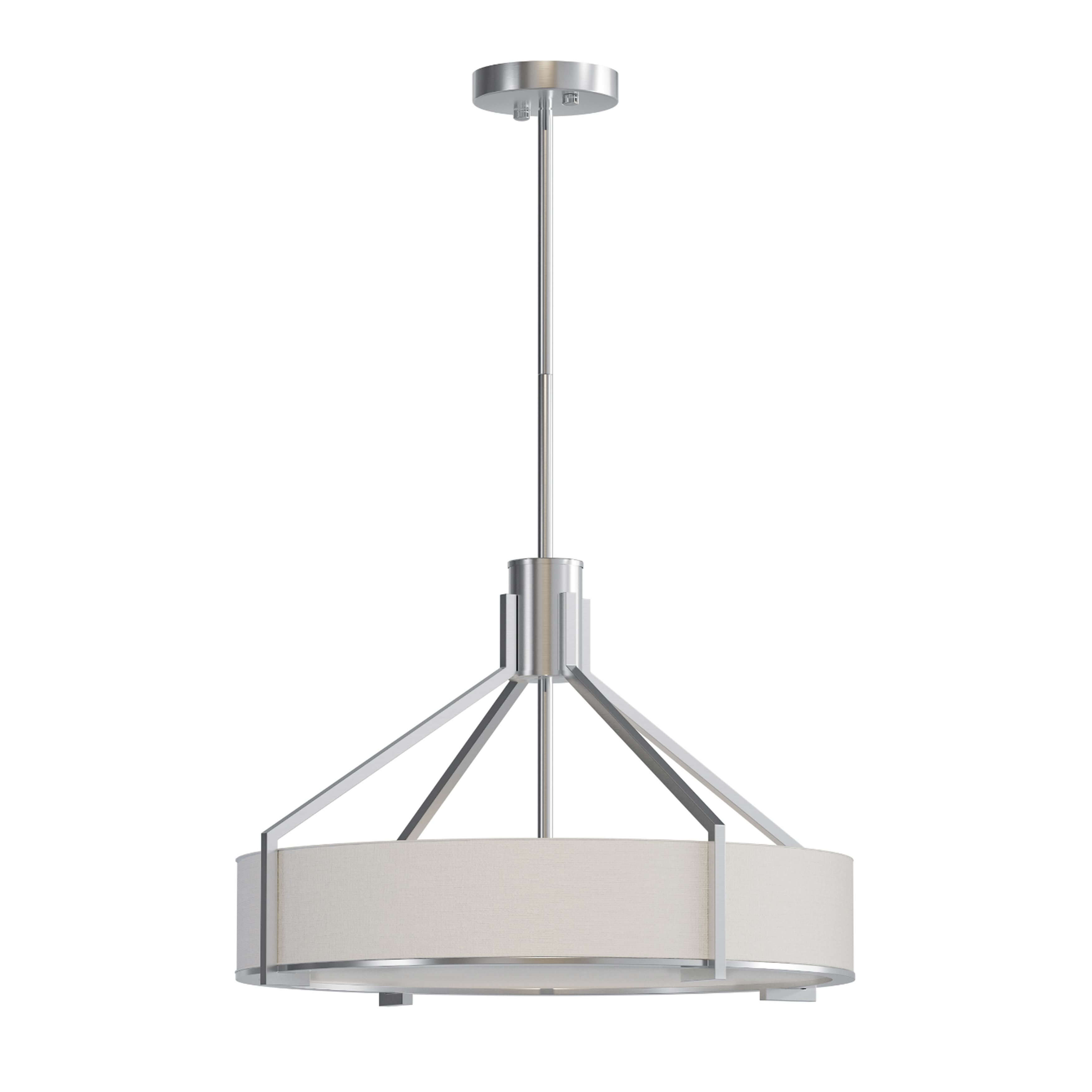 Open Design Doretto závěsné svítidlo 1x15 W bílá-nikl OR85624