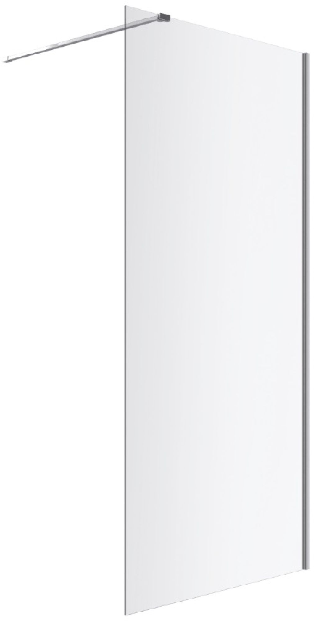 Excellent Vidoq sprchová zástěna walk-in 110 cm chrom lesk/průhledné sklo KAEX.1512.1085.2000.08.01