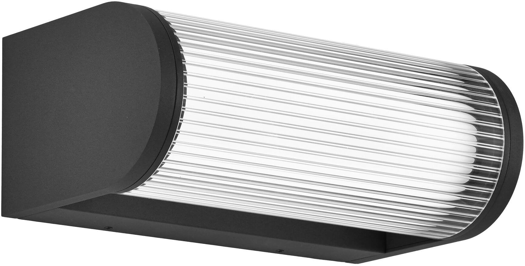 MaxLight Gardenia venkovní nástěnné svítidlo 1x12 W černá W0465