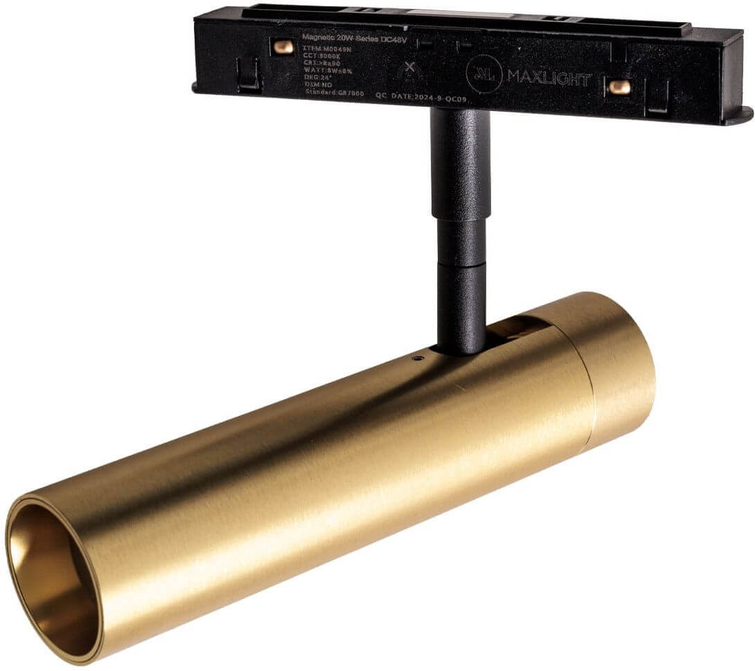MaxLight Magnetic magnetické svítidlo 1x8 W zlatá M0049N