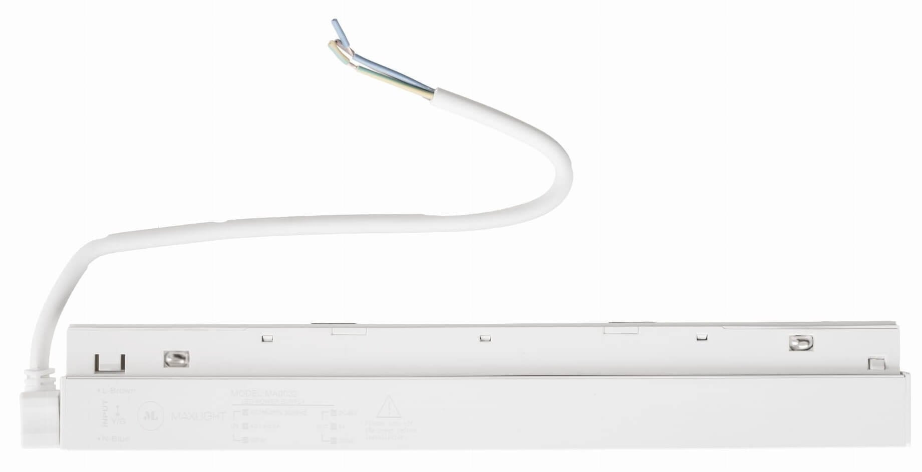 MaxLight Magnetic napájecí zdroj lišty x W bílá MA0032