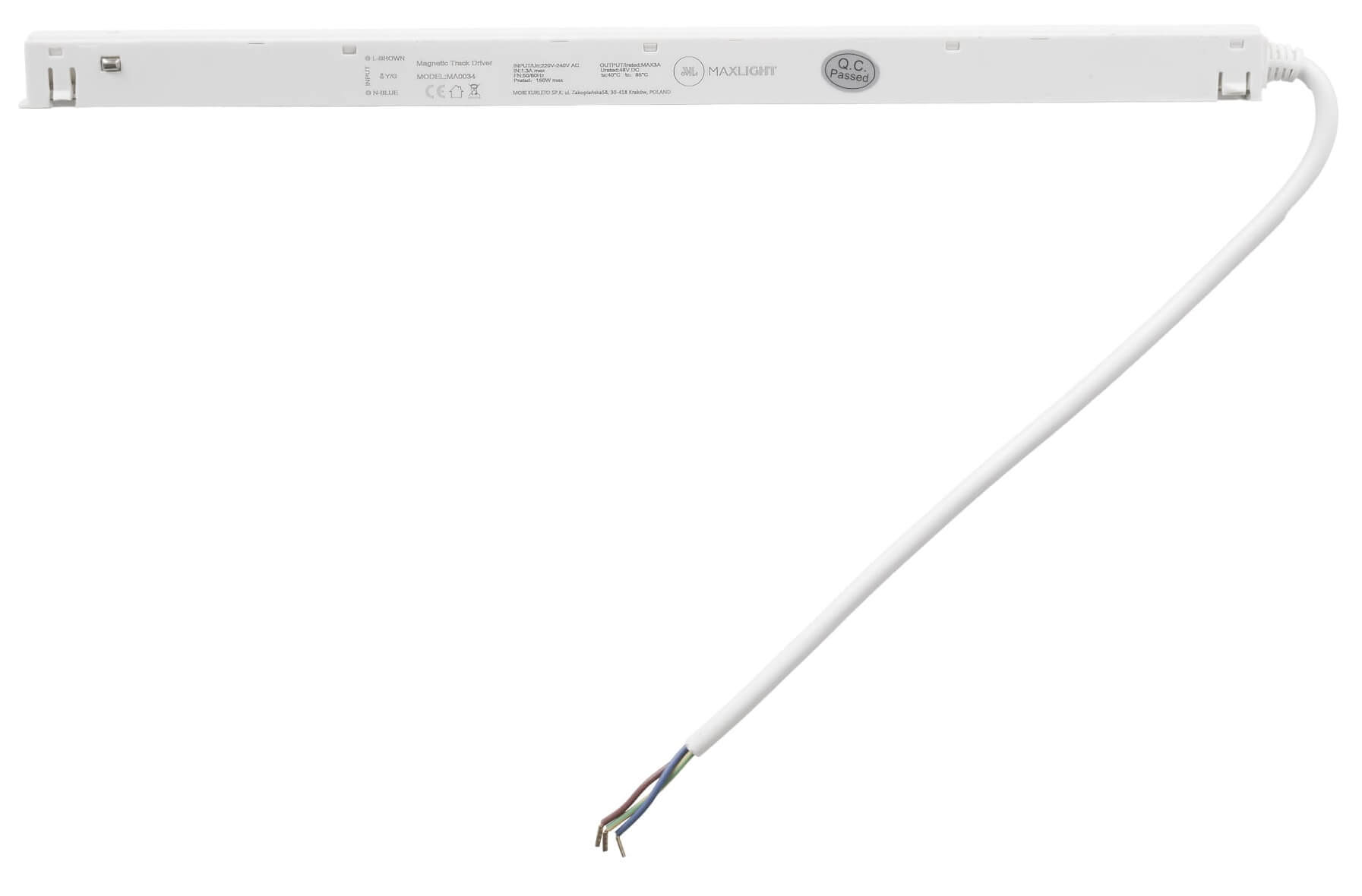 MaxLight Magnetic napájecí zdroj lišty x W bílá MA0034