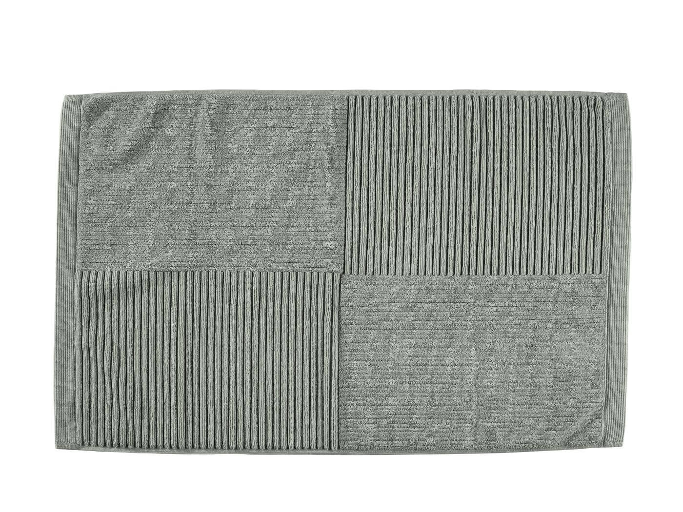 Zone Denmark Classic koupelnová podložka 80x50 cm obdélníkový zelená 34973