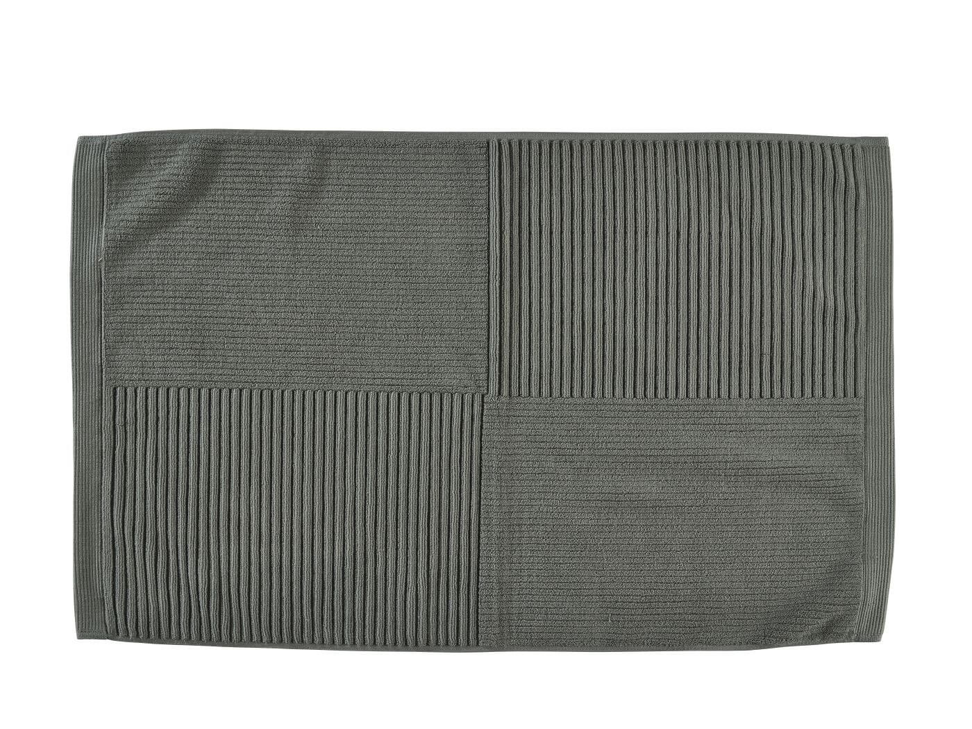 Zone Denmark Classic koupelnová podložka 80x50 cm obdélníkový zelená 34975