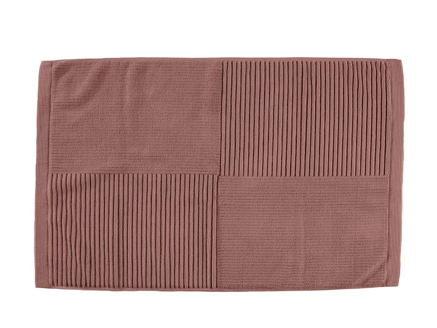 Zone Denmark Classic koupelnová podložka 80x50 cm obdélníkový červená 34980