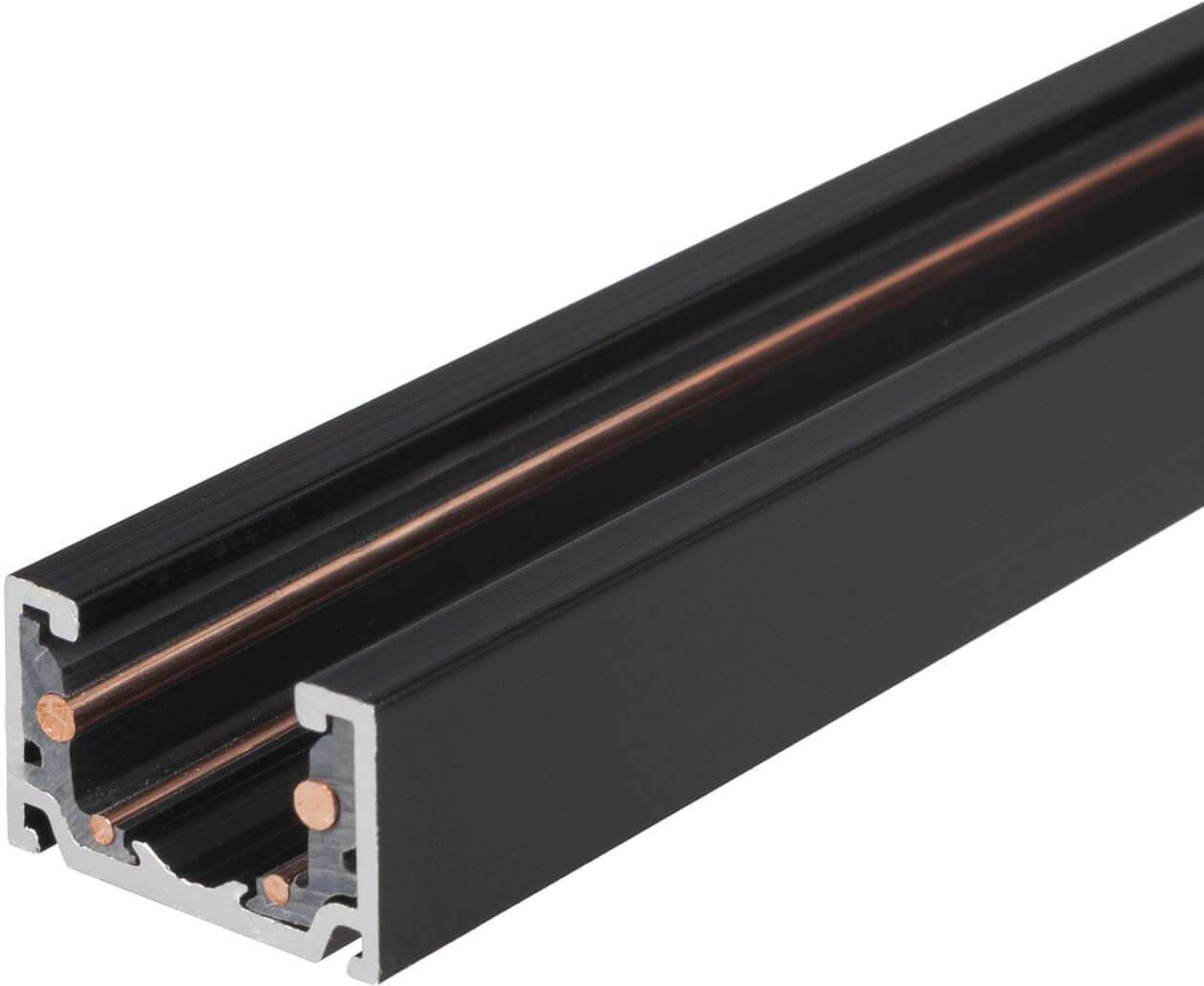 MaxLight Micro11 magnetická kolejnicová lišta x W černá NT0006
