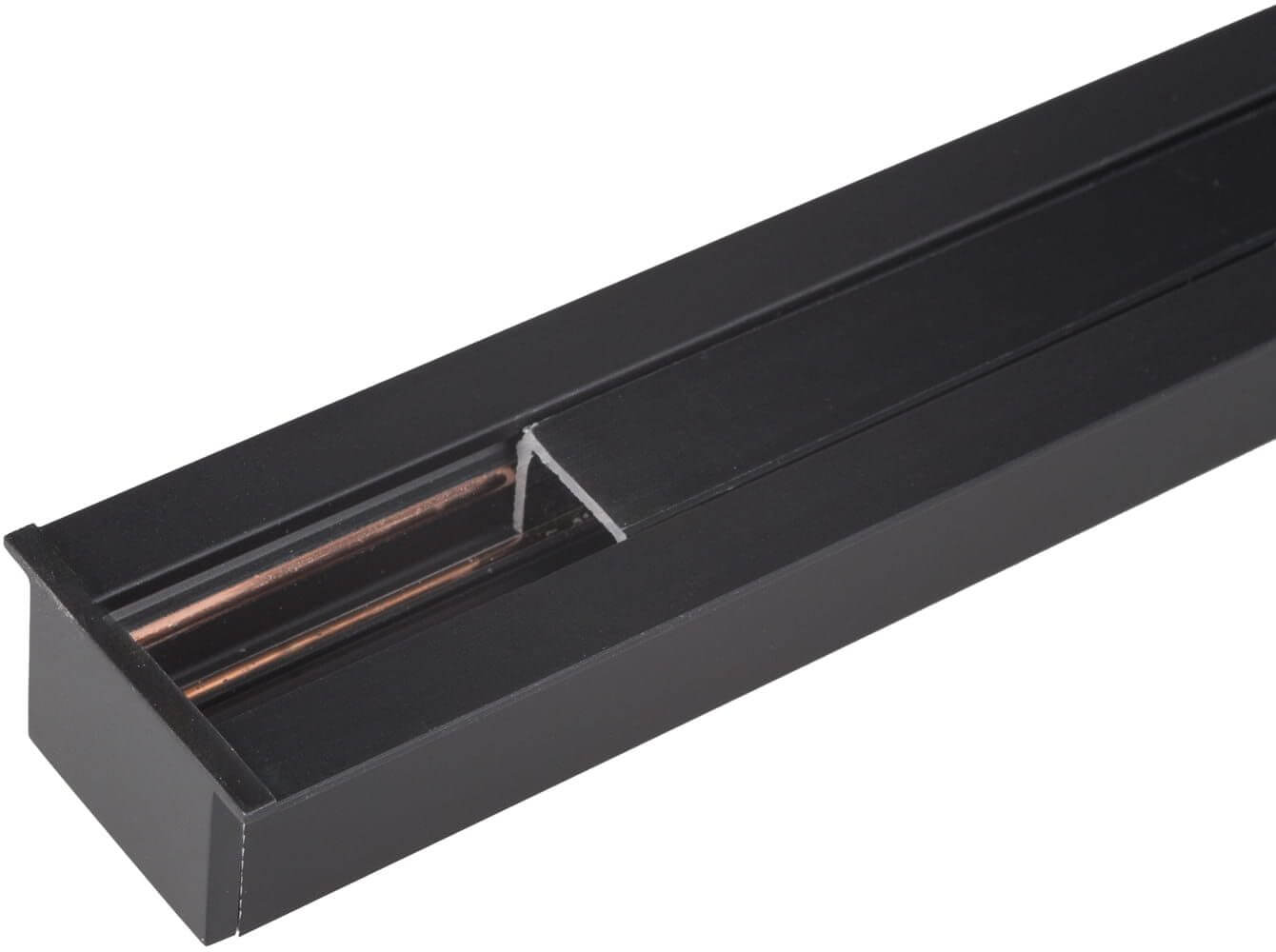 MaxLight Micro11 magnetická kolejnicová lišta x W černá NT0012