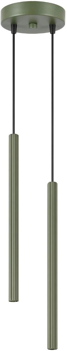 Sollux Lighting Arche závěsné svítidlo 2x8 W zelená SL.2049