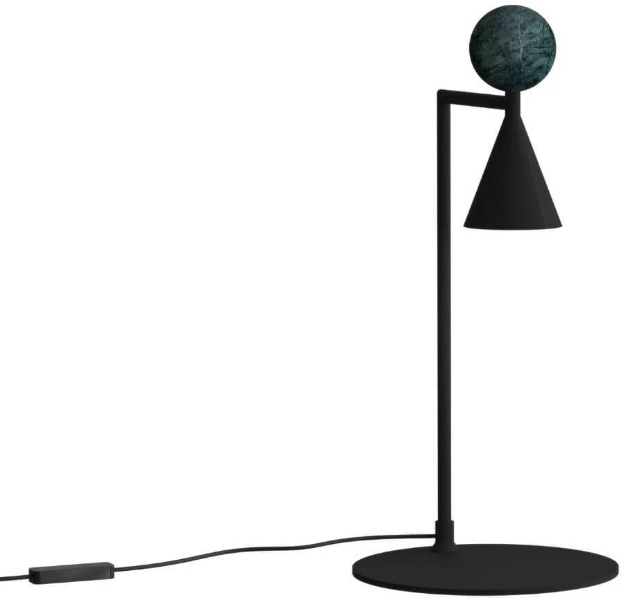MaxLight Bingo stolní lampa 1x9 W černá T0069