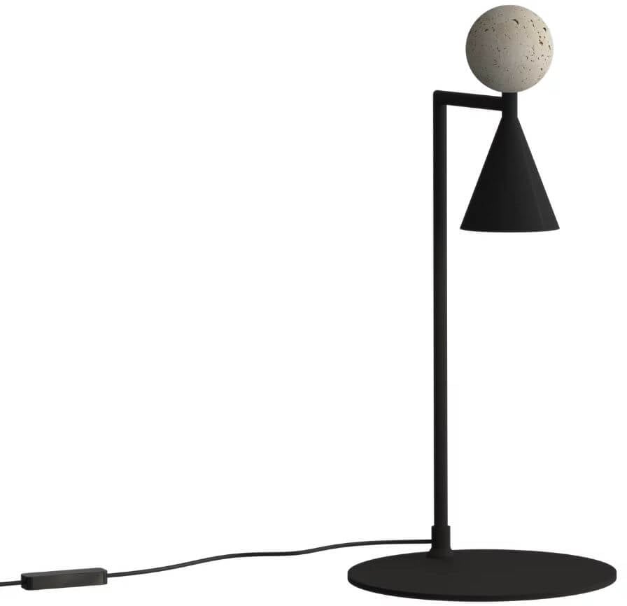 MaxLight Bingo stolní lampa 1x9 W černá T0070