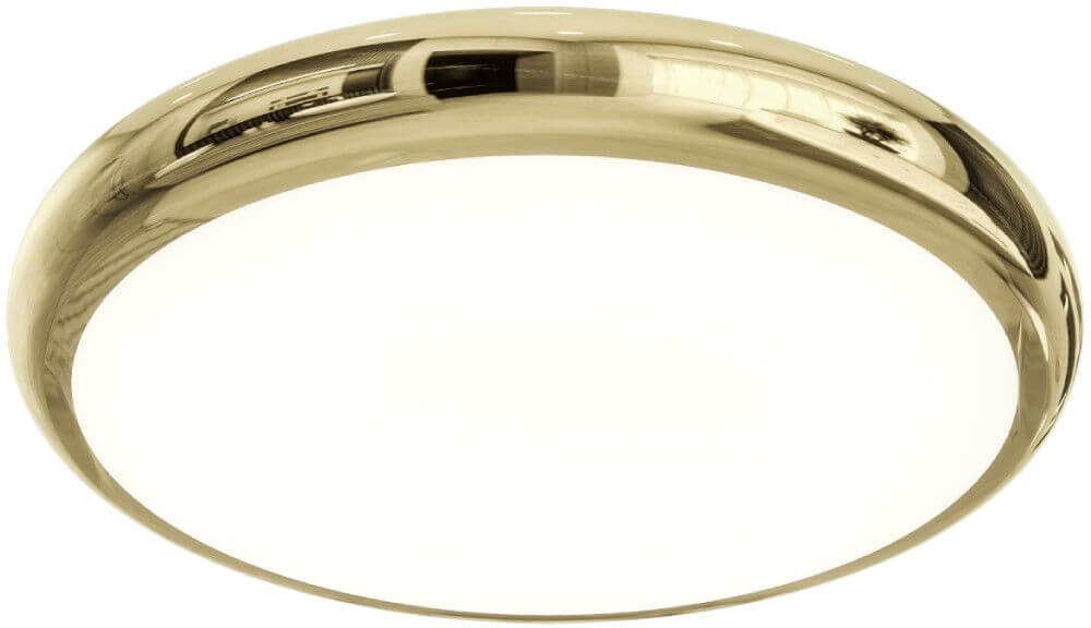 Open Design Piatto Gold nástěnné svítidlo 1x55 W bílá-zlatá OR86317