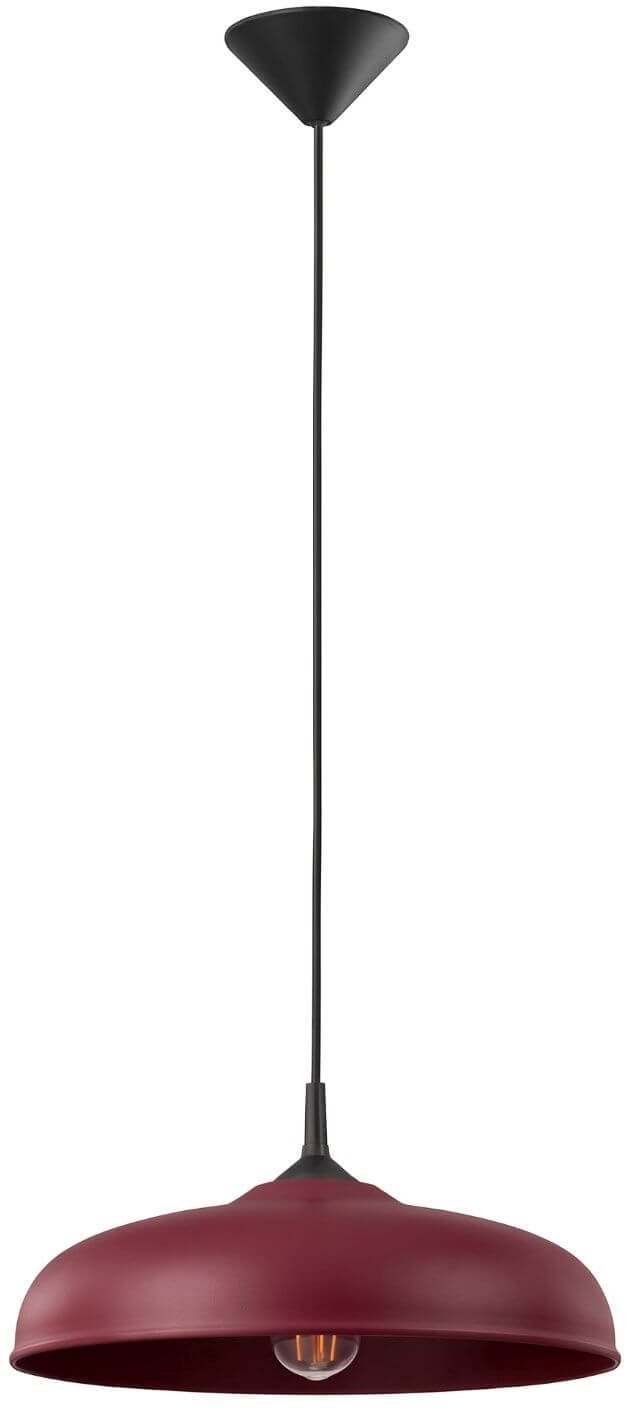 Sollux Lighting Gina závěsné svítidlo 1x15 W vínová SL.2063