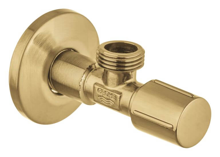 Grohe stěnový rohový ventil Brushed Cool Sunrise 22041GN0