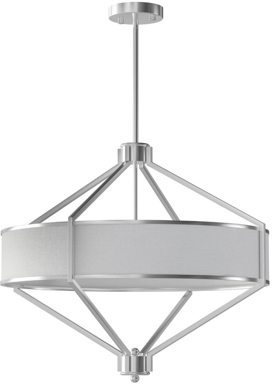 Open Design Zundo Satin Nikiel 60 závěsné svítidlo 4x15 W bílá-nikl OR85822