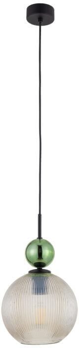 TK Lighting Sophia Green Cognac závěsné svítidlo 1x15 W černá-zelená 10930