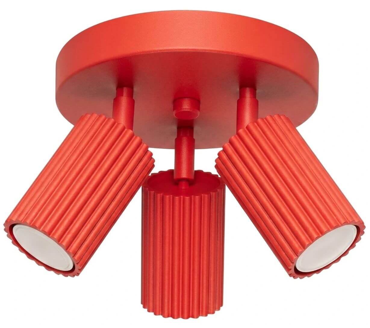 Sollux Lighting Karbon nástěnné svítidlo 3x10 W červená SL.2367