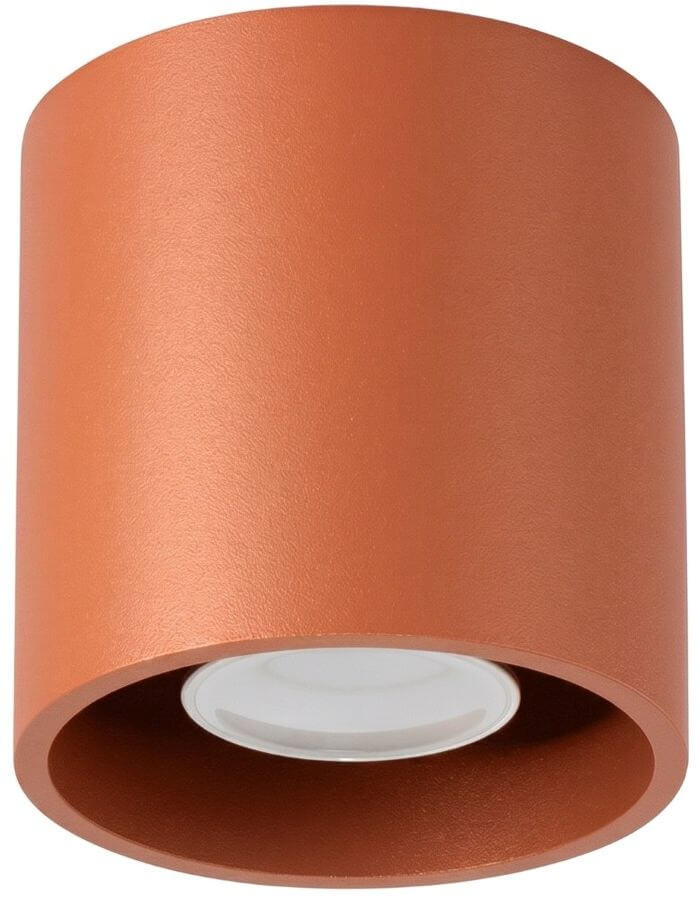 Sollux Lighting Orbis stropní světlo 1x10 W červená SL.2093