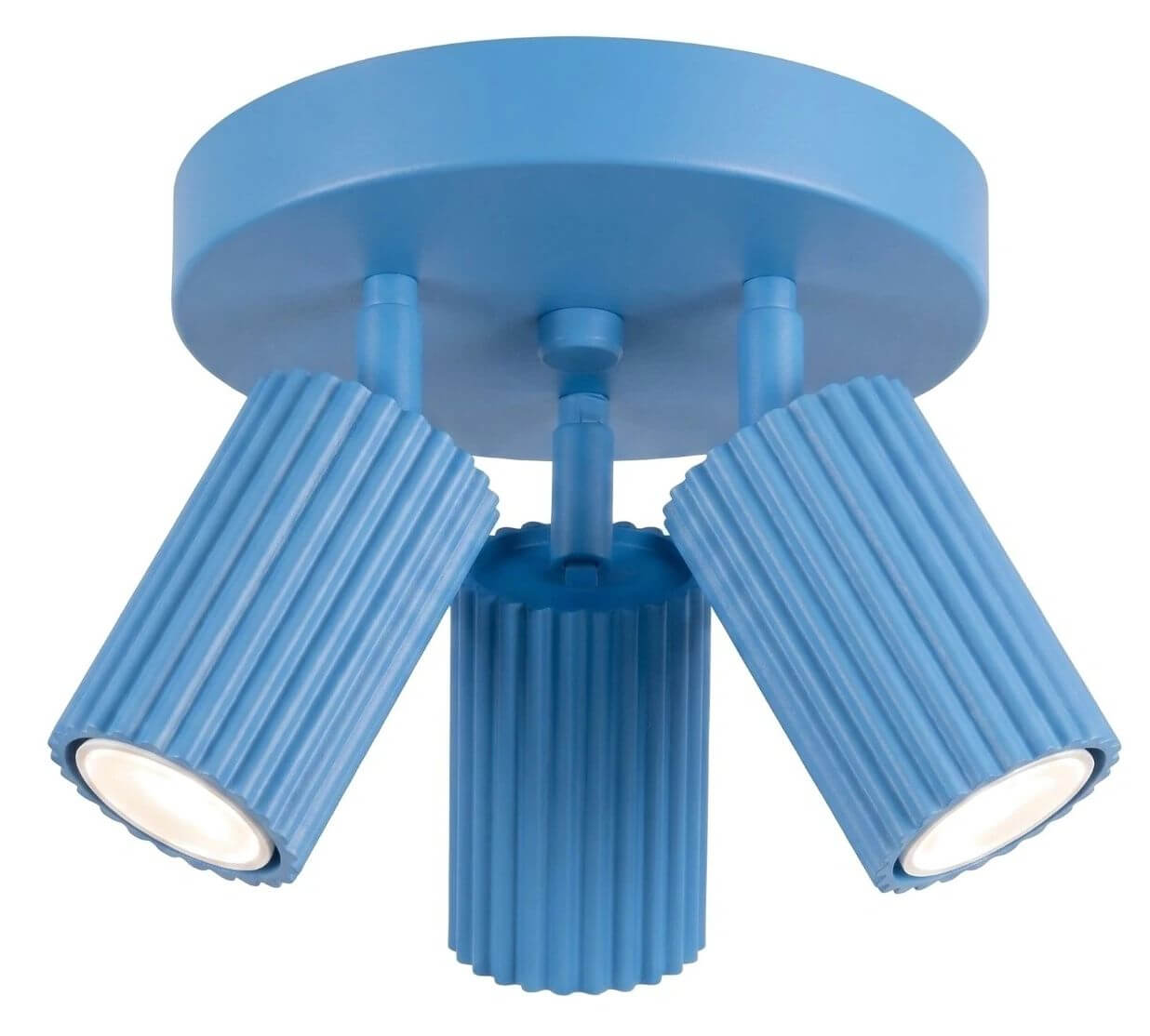 Sollux Lighting Karbon nástěnné svítidlo 3x10 W modrá SL.2381