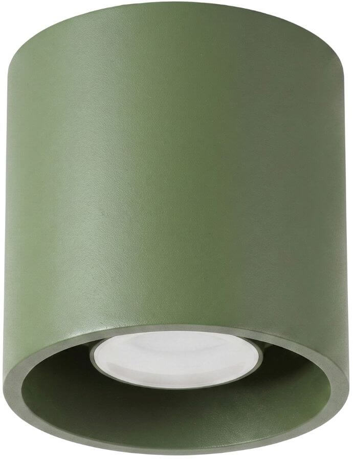 Sollux Lighting Orbis stropní světlo 1x10 W zelená SL.2102