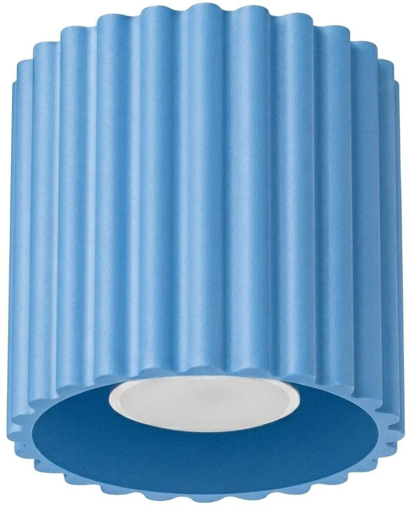 Sollux Lighting Aura stropní světlo 1x10 W modrá SL.2428