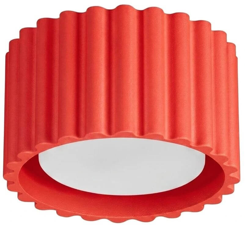 Sollux Lighting Aura stropní světlo 1x10 W červená SL.2421