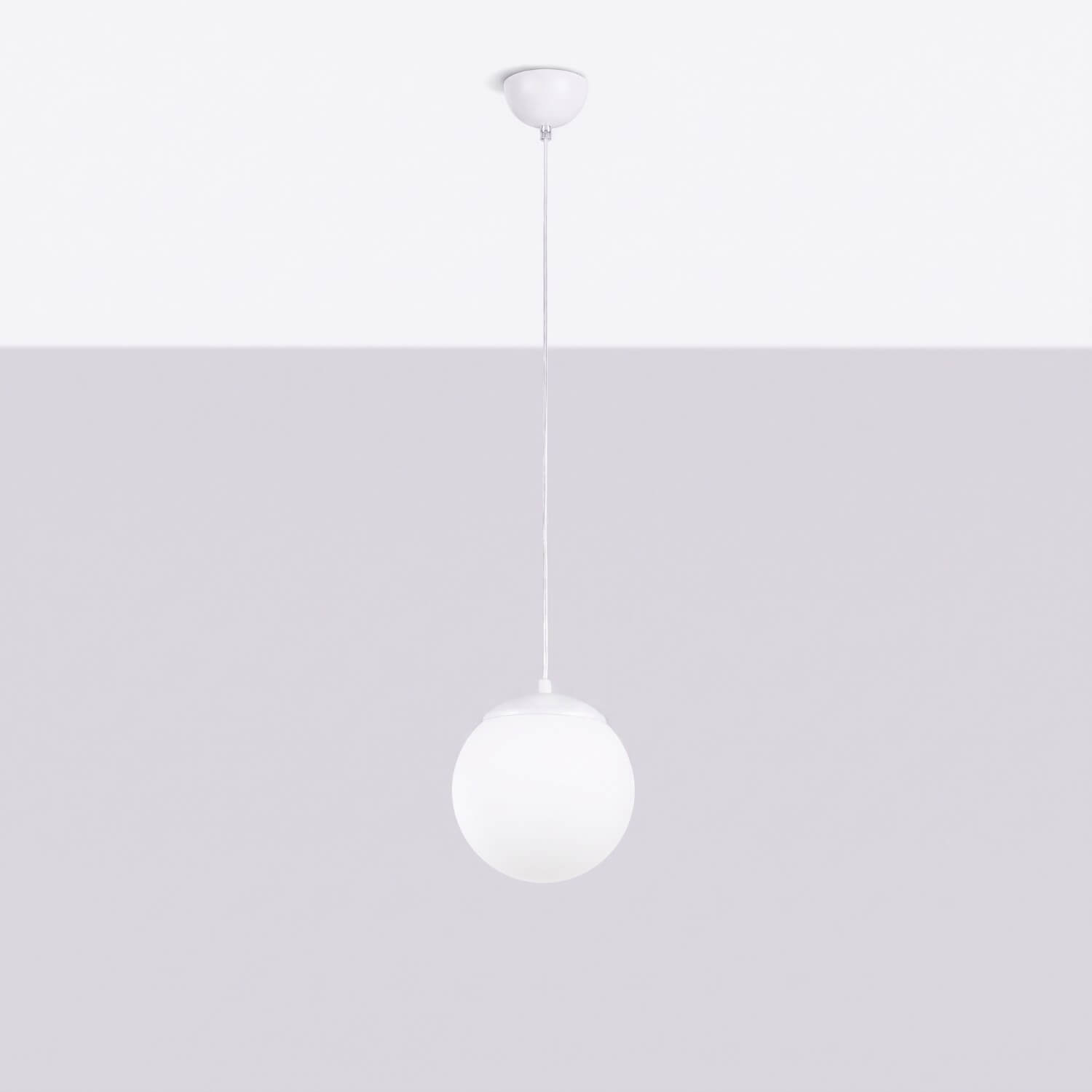 Sollux Lighting Ugo závěsné svítidlo 1x15 W bílá SL.2207