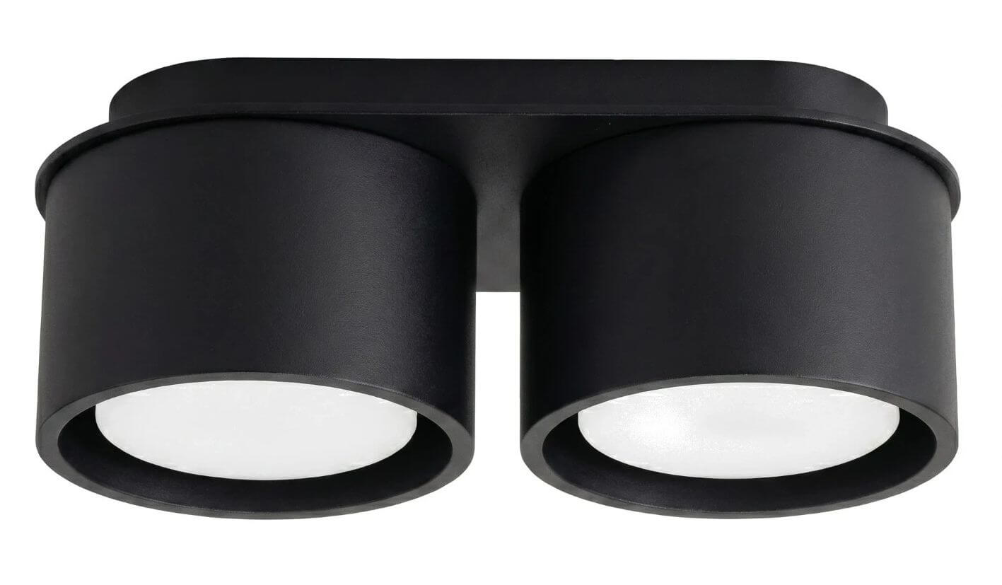Sollux Lighting Modo stropní světlo 2x10 W černá SL.2439