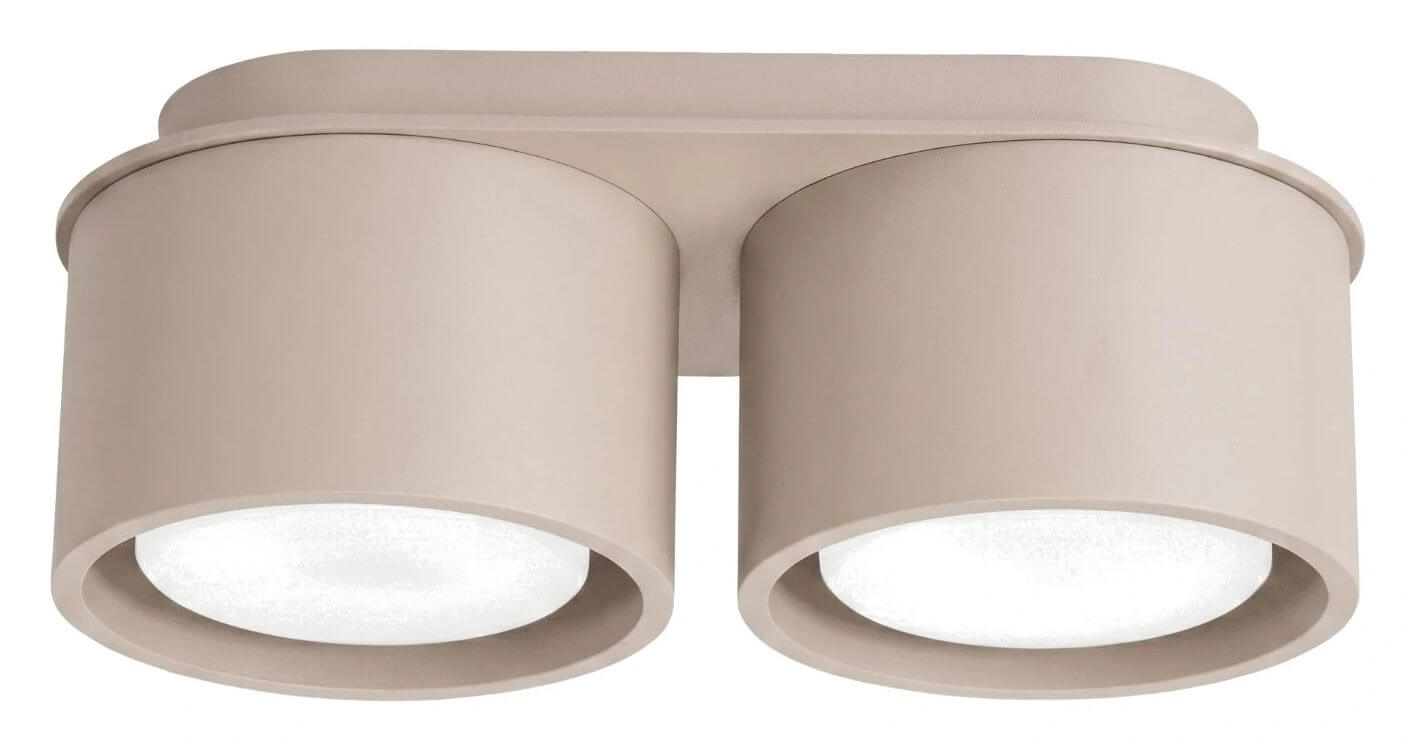 Sollux Lighting Modo stropní světlo 2x10 W šedá SL.2447
