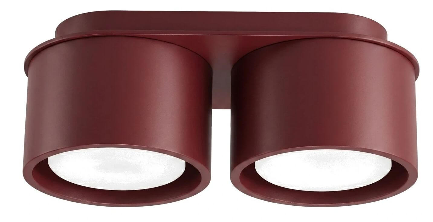 Sollux Lighting Modo stropní světlo 2x10 W vínová SL.2455