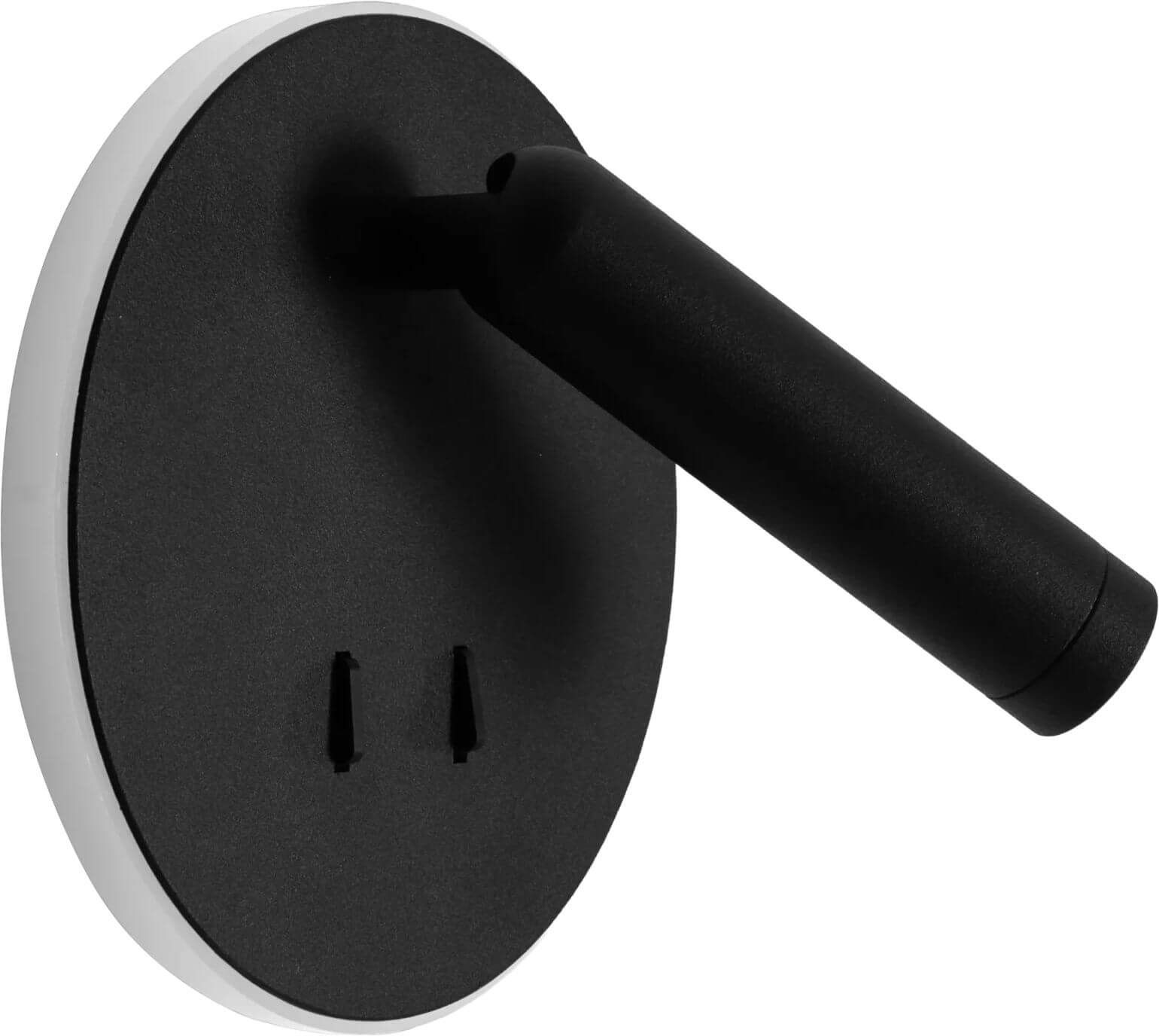 MaxLight Lux nástěnné svítidlo 1x7 W černá W0432