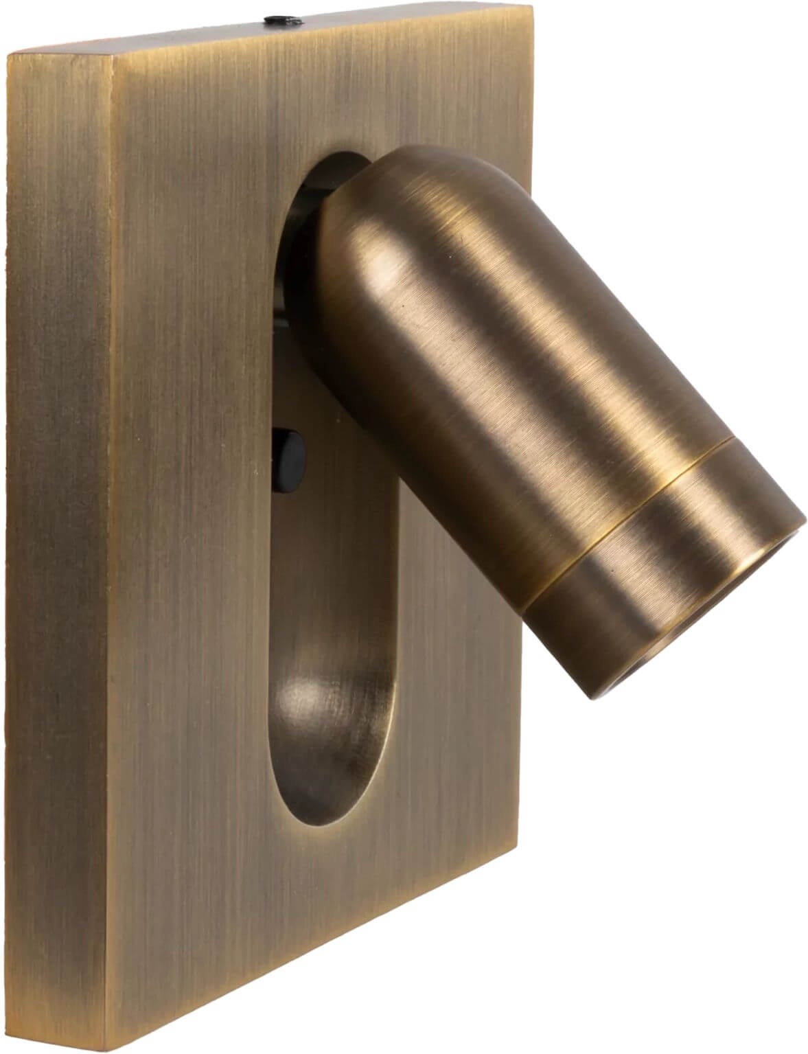 MaxLight Bronz nástěnné svítidlo 1x3 W hnědá W0433