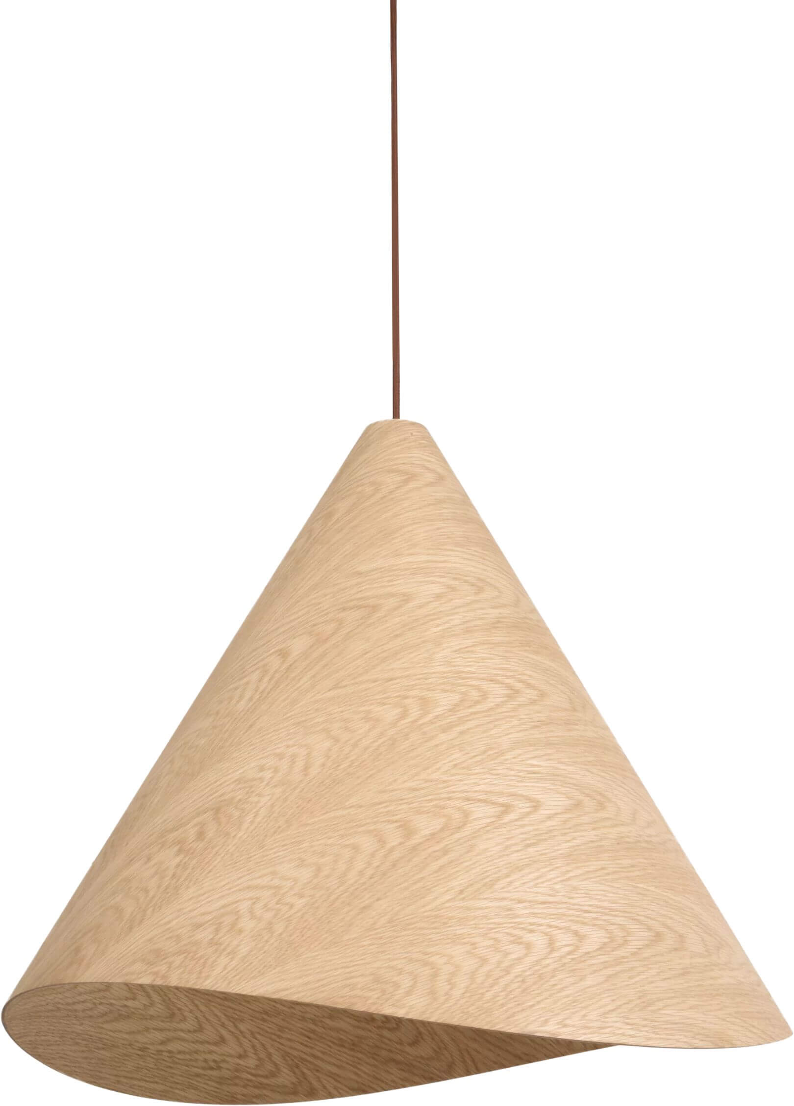 MaxLight Sakura závěsné svítidlo 1x60 W dřevo P0609