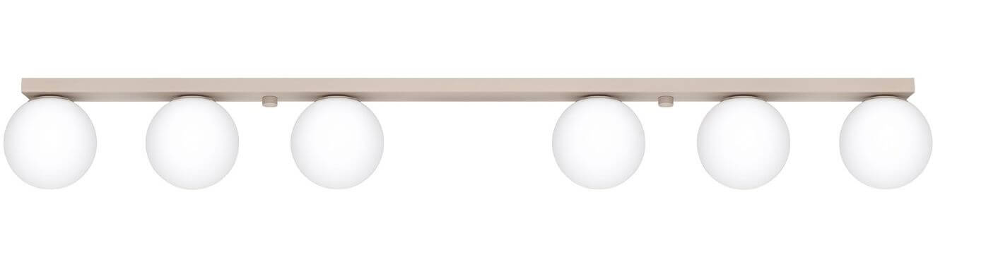 Sollux Lighting Yoli stropní světlo 6x8 W hnědá SL.2242