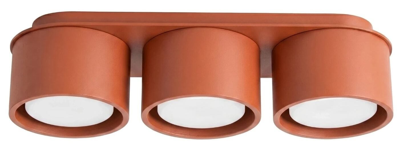 Sollux Lighting Modo stropní světlo 3x10 W červená SL.2452