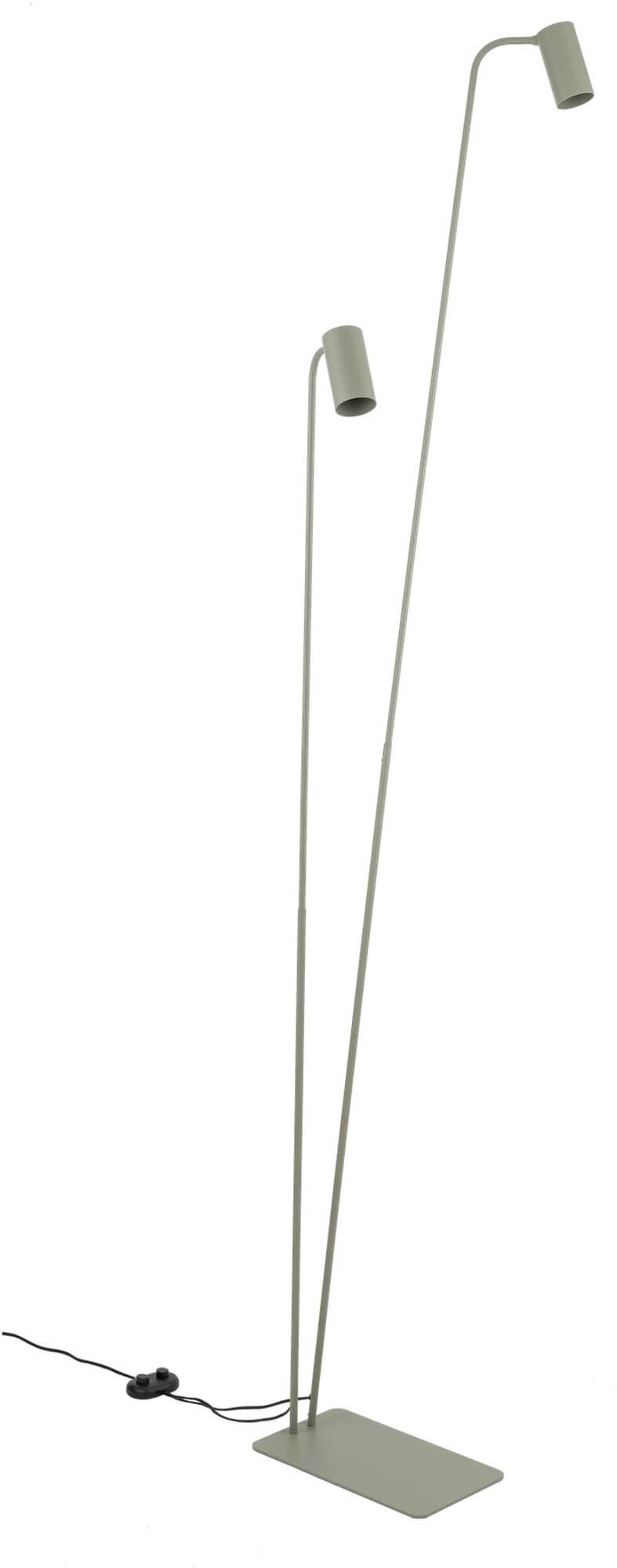 Nowodvorski Mono stojací lampa 2x10 W černá-zelená 12621