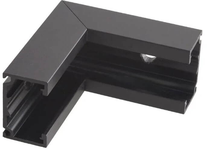 MaxLight Micro11 rohová lišta x W černá NT0009