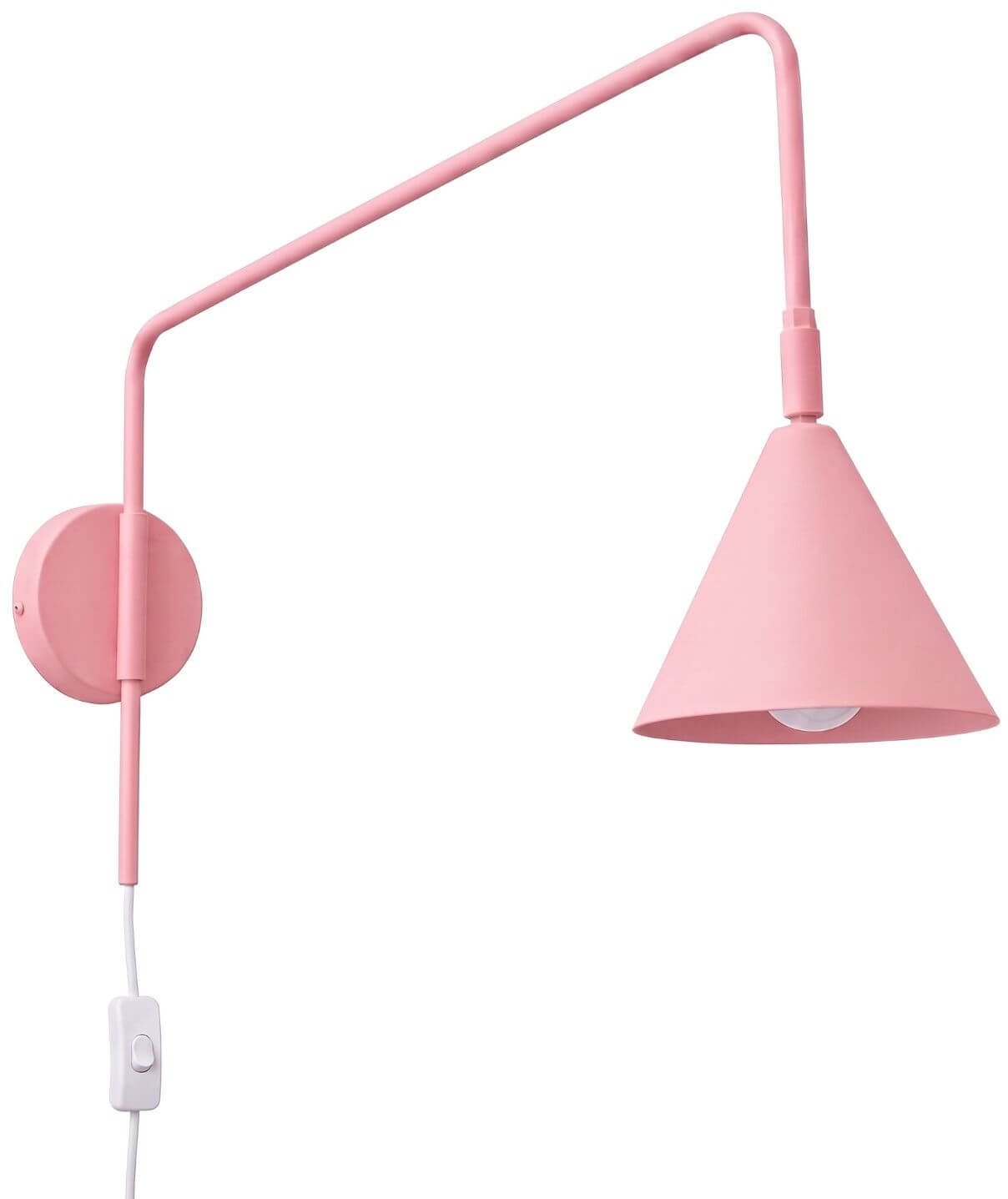 Sollux Lighting Nox nástěnné svítidlo 1x10 W růžová SL.2291
