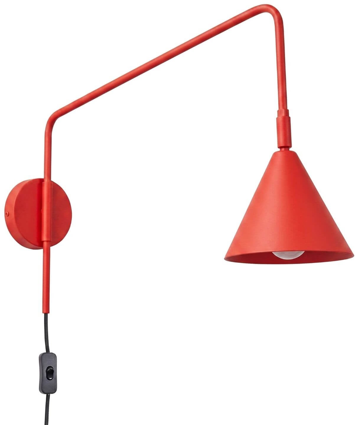 Sollux Lighting Nox nástěnné svítidlo 1x10 W červená SL.2294