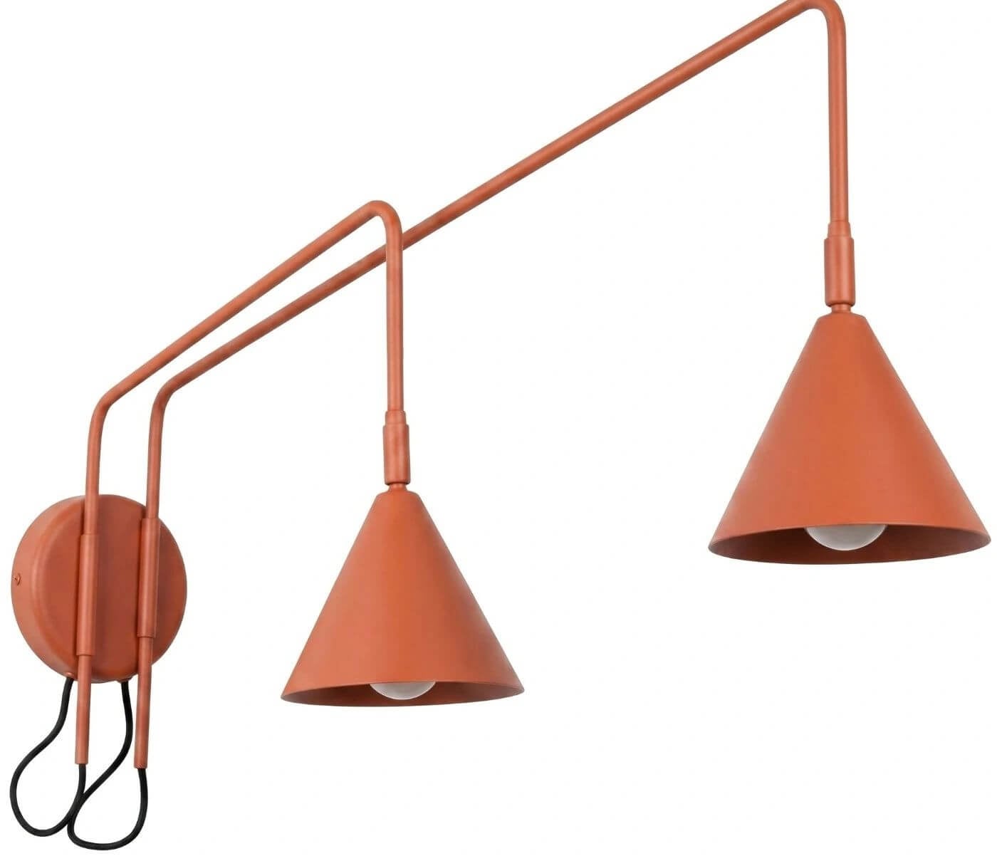 Sollux Lighting Nox nástěnné svítidlo 2x10 W červená SL.2511