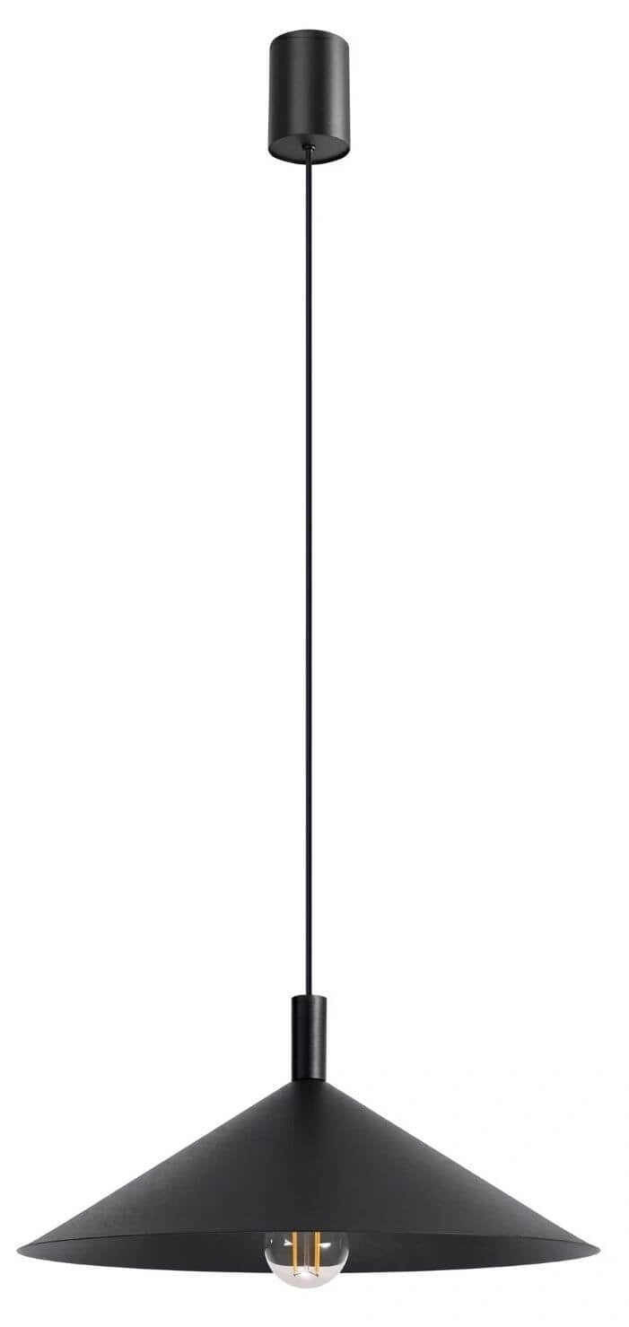 Sollux Lighting Nox závěsné svítidlo 1x15 W černá SL.2537
