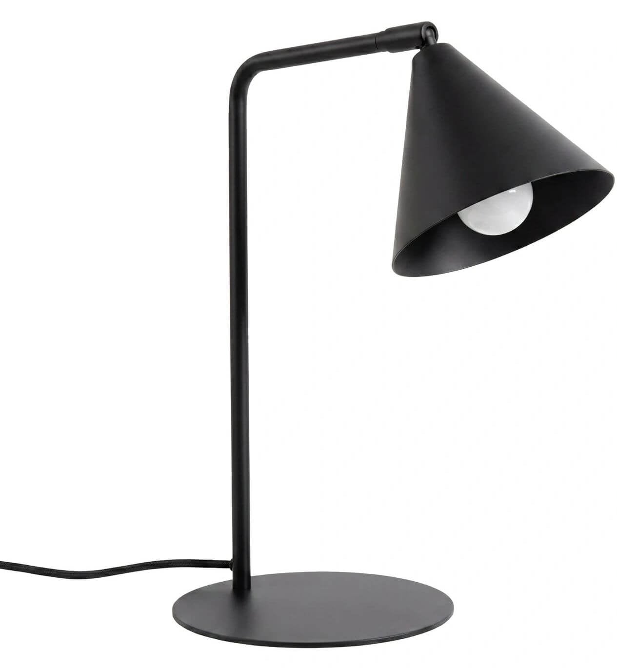Sollux Lighting Nox stolní lampička 1x10 W černá SL.2567
