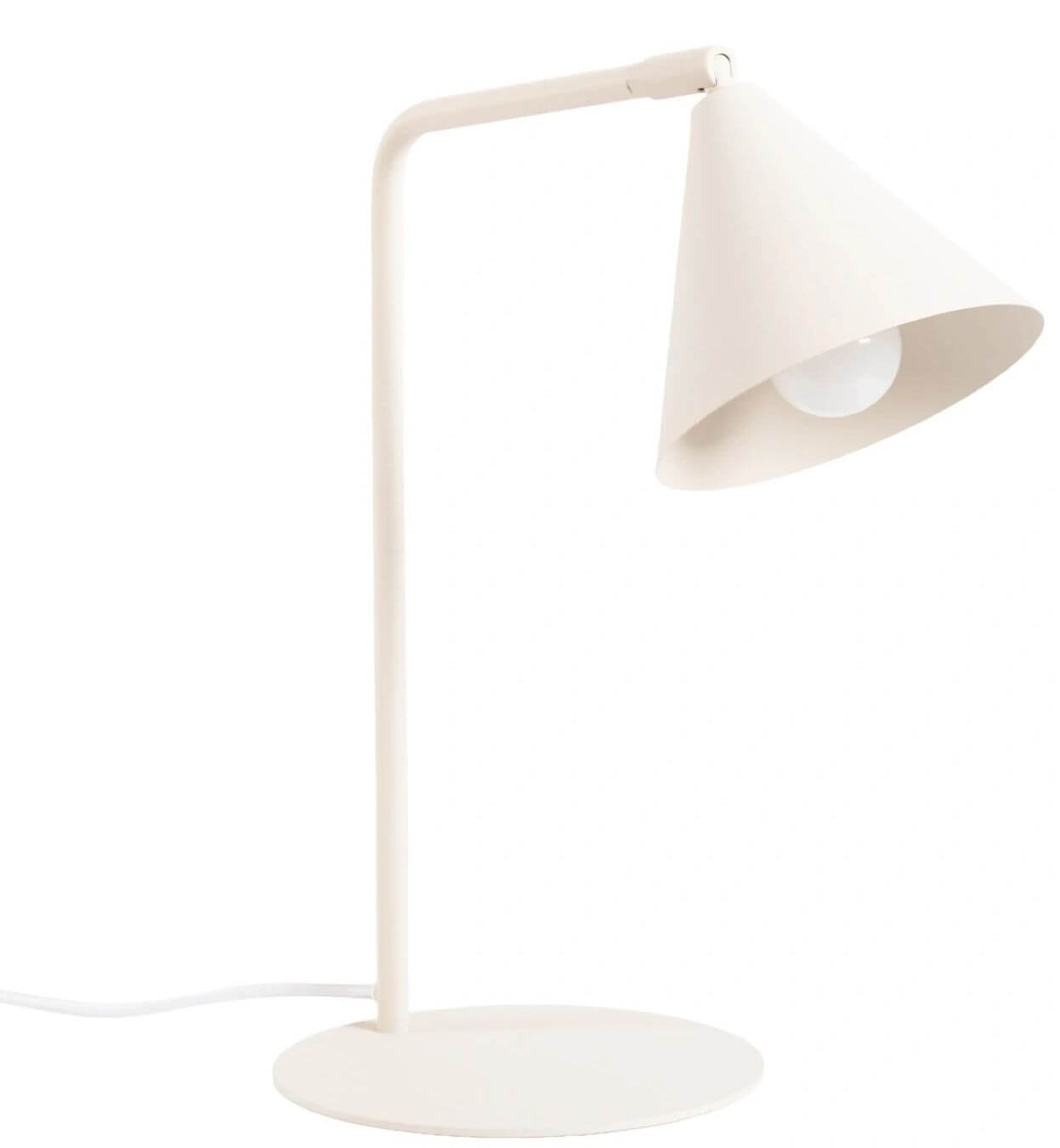 Sollux Lighting Nox stolní lampička 1x10 W béžová SL.2569