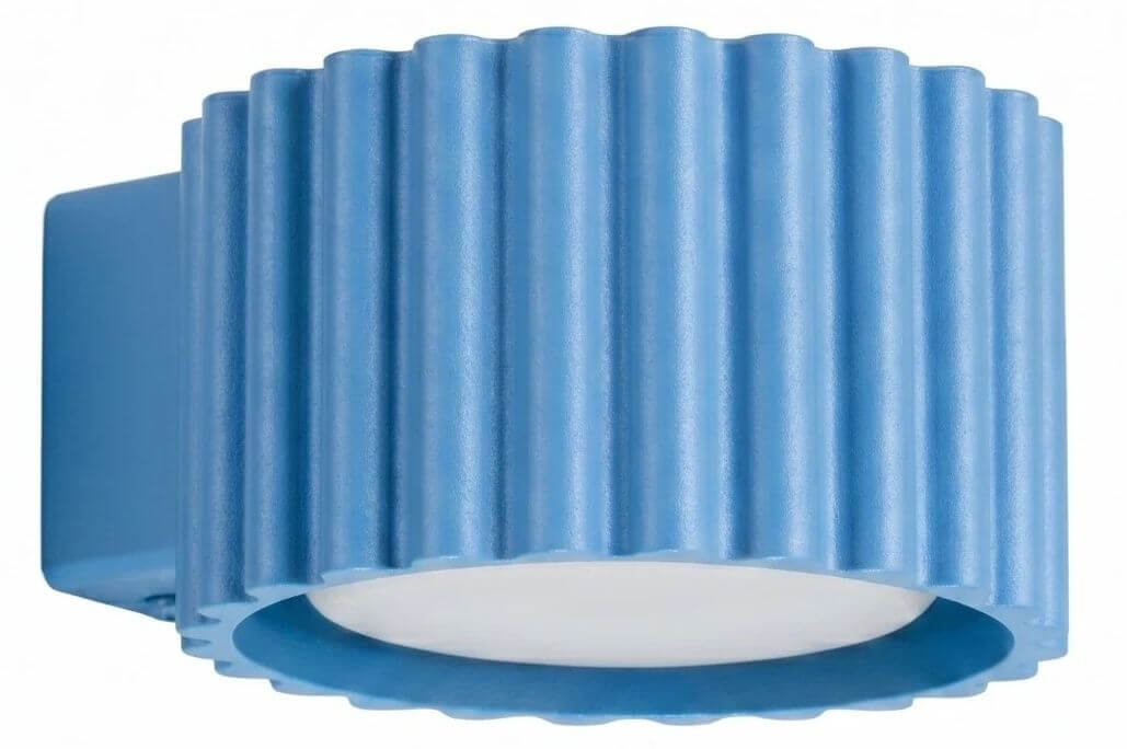 Sollux Lighting Aura nástěnné svítidlo 1x8 W modrá SL.2627